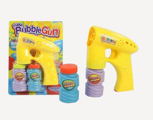 BUBBLE GUN W/MUSIC & LIGHT,