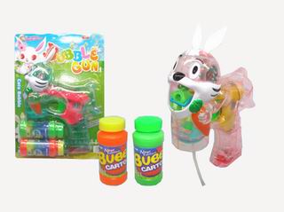 BUBBLE GUN W/MUSIC & LIGHT,
