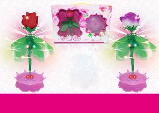 FLIGHT ROSE W/LIGHT,
