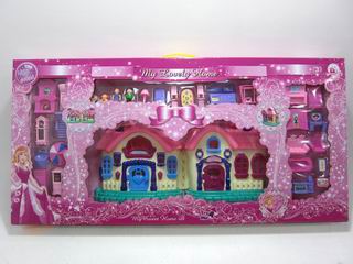 Villa toys ILLA TOYS W/LIGHT & FURNITURE,