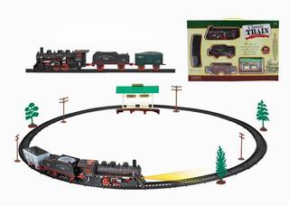 B/O TRACK TRAIN W/LIGHT 24PCS,