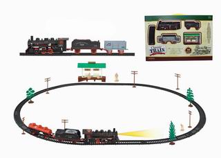 B/O TRACK TRAIN W/LIGHT 32PCS,