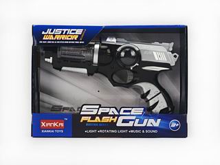 B/O LASER GUN W/LIGHT&MUSIC,