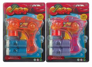 BUBBLE GUN W/LIGHT,