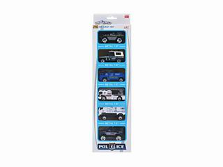 METAL SLIDE CAR 6PCS,