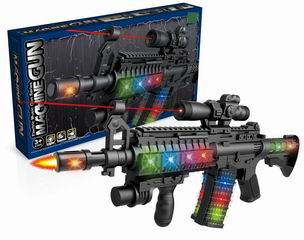 B/O GUN W/3D LIGHT & INFRARED,