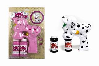 BUBBLE GUN W/LIGHT,