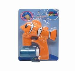 BUBBLE GUN W/LIGHT & MUSIC,