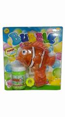 BUBBLE GUN W/LIGHT,