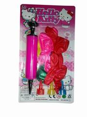 BALLOON AND INFLATOR,