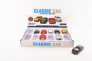 1：36 PULL BACK ALLOY CAR 12PCS,