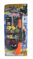 SOFT BULLET GUN AND POLICE SET,