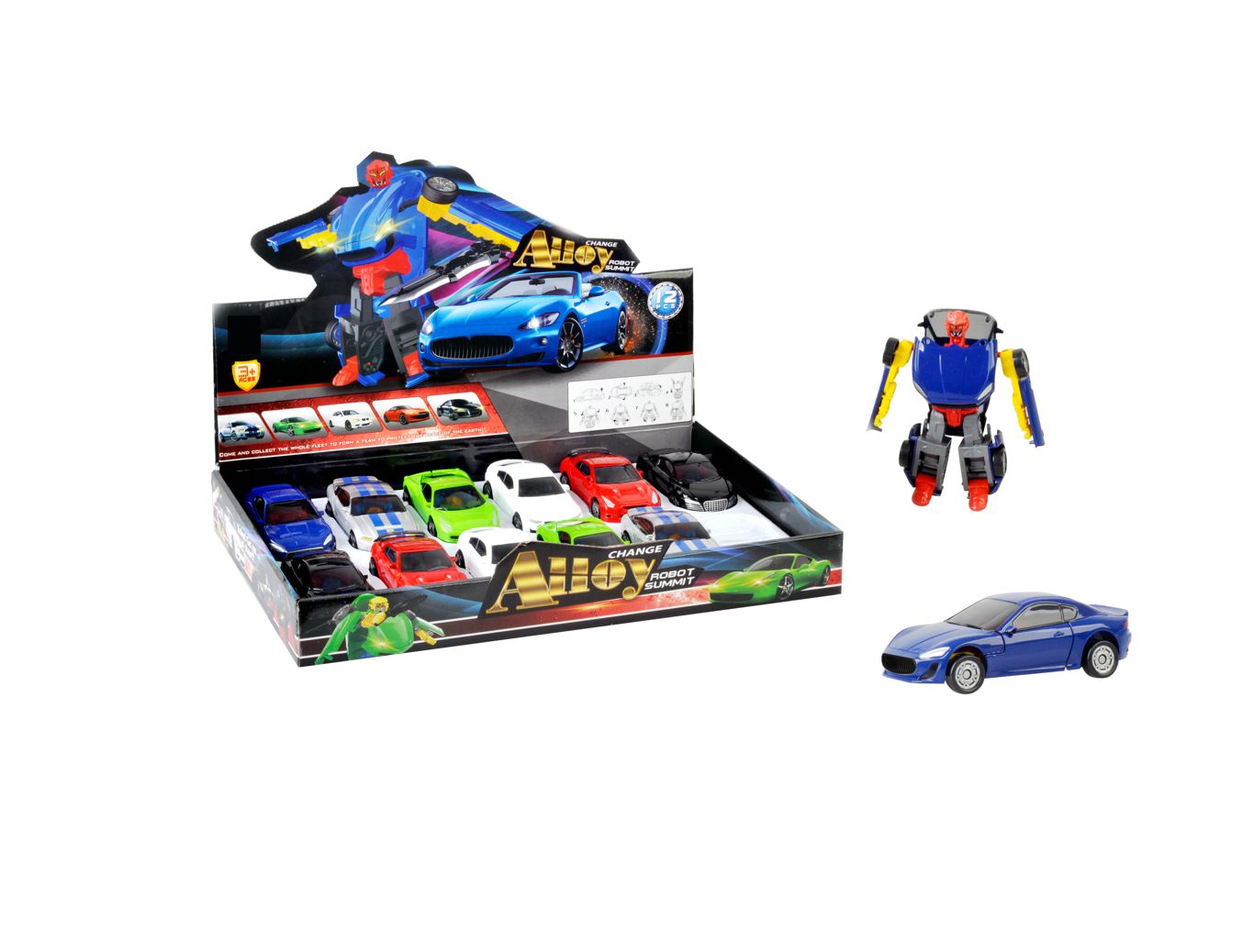 ALLOY DEFORMATION 12PCS,