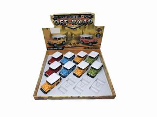 ALLOY PULL BACK CAR 12PCS,