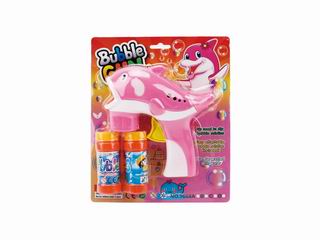 BUBBLE GUN W/LIGHT,