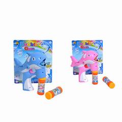BUBBLE GUN W/LIGHT,