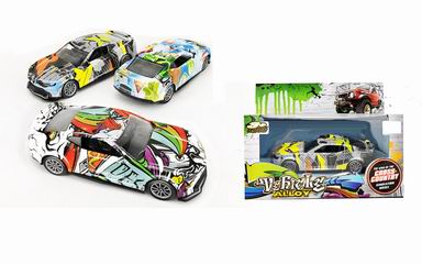 1:36 ALLOY PULL BACK CAR,