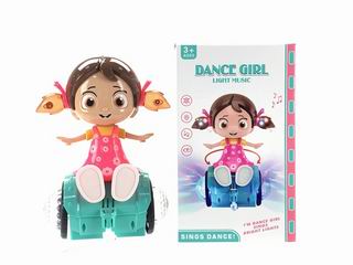DANCE GIRL W/LIGHT&MUSIC,