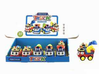 FRICTION TRUCK 10PCS,