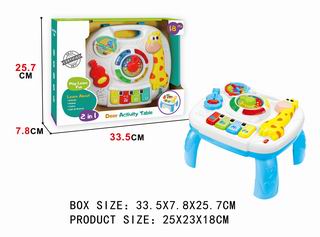 LEARNING TABLE W/LIGHT & MUSIC,