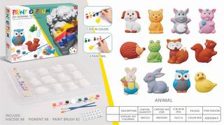 GYPSUM DIY COLORING,