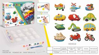 GYPSUM DIY COLORING,