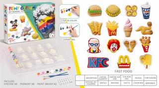 GYPSUM DIY COLORING,