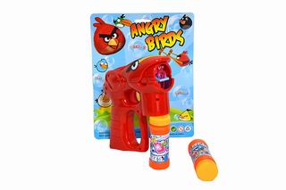 BUBBLE GUN W/2PCS BUBBLE WATER,