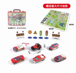 DIE-CAST PLAY SET 4PCS,