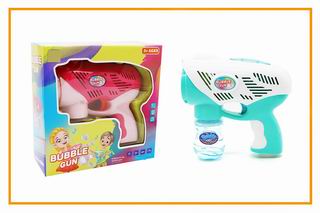 BUBBLE GUN W/LIGHT,