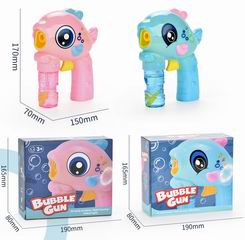 BUBBLE GUN W/LIGHT,