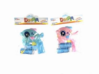 BUBBLE GUN W/LIGHT,
