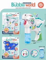 B/O BUBBLE DINOSAUR W/LIGHT & MUSIC,