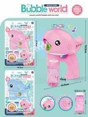 B/O BUBBLE WHALE W/LIGHT & MUSIC,