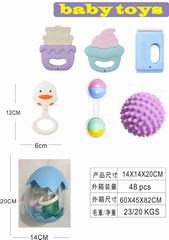BABY RATTLES 6PCS,