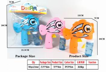 FRICTION BUBBLE GUN,