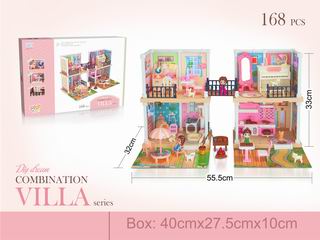DIY VILLA 168PCS,