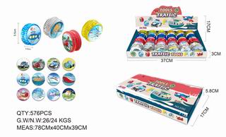 YO-YO W/LIGHT 24PCS,