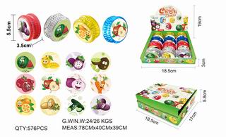 YO-YO W/LIGHT 12PCS,