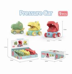 HIPPO PRESS CAR 9PCS,