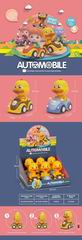 PRESS CAR W/LIGHT & MUSIC 6PCS,