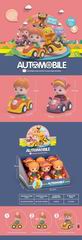 PRESS CAR W/LIGHT & MUSIC 6PCS,
