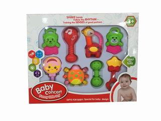 BABY RATTLES 8PCS,