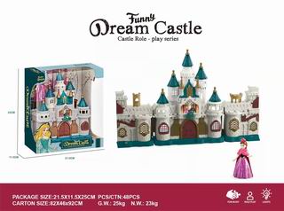 CASTLE W/LIGHT & MUSIC,