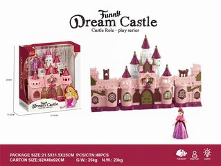 CASTLE W/LIGHT & MUSIC,