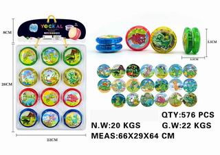 YO-YO W/LIGHT 12PCS,