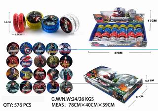 YO-YO W/LIGHT 24PCS,