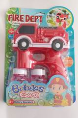 B/O BUBBLE GUN W/LIGHT MUSIC,