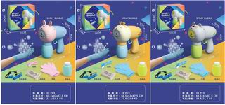 B/O BUBBLE GUN W/LIGHT & MUSIC,