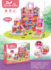 DIY VILLA 378PCS,